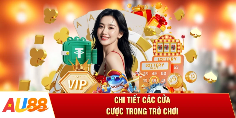 Chi tiết các cửa cược trong trò chơi